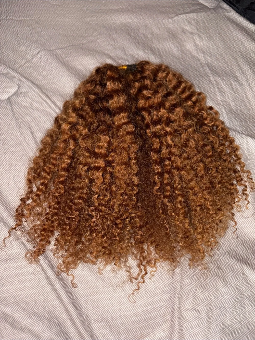Naturally Curly Human Crochet Hair